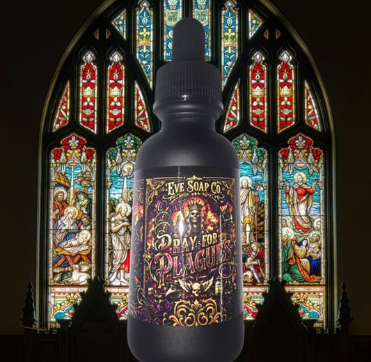 PRAY FOR PLAGUES.  1oz Beard oil.