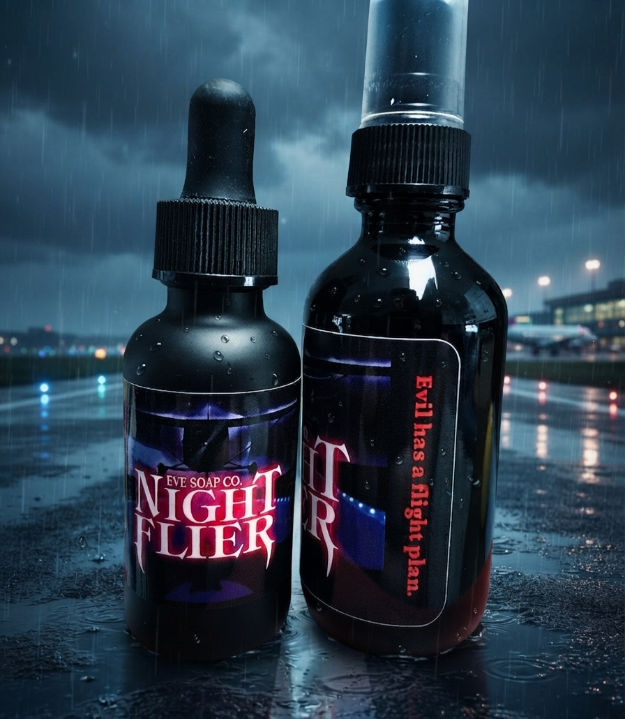 NIGHT FLIER BUNDLE. 1oz oil 2oz cologne.