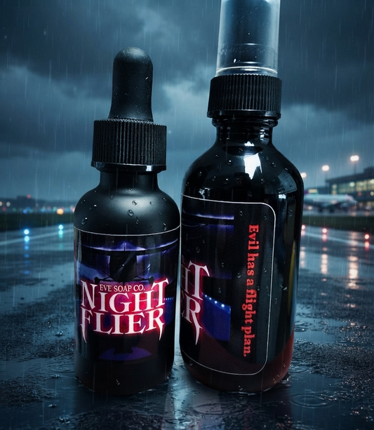 NIGHT FLIER BUNDLE. 1oz oil 2oz cologne.
