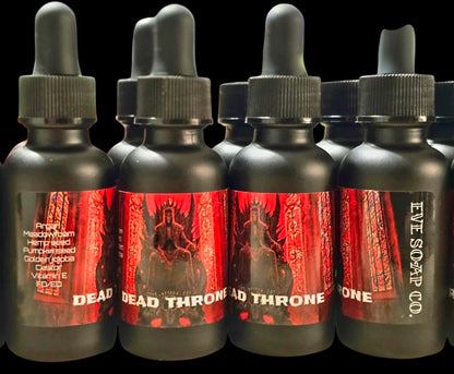 DEAD THRONE.  1oz Beard oil